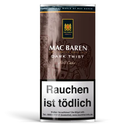 Mac Baren Dark Twist Roll Cake