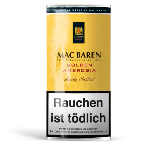 Mac Baren Golden Ambrosia Ready Rubbed