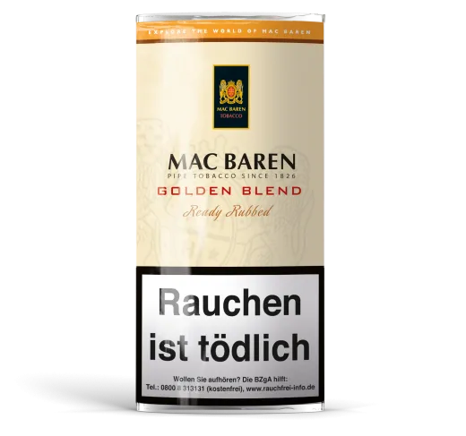 Mac Baren Golden Blend Ready Rubbed