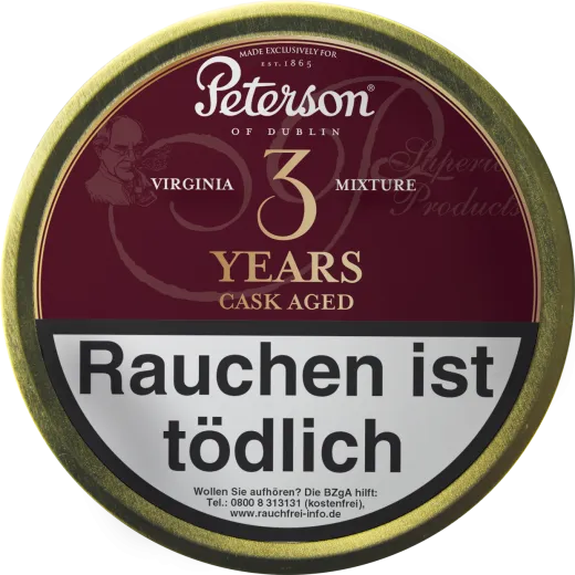 Peterson 3 Years Cask Aged Virginia Mixture (AUSLAUFARTIKEL)