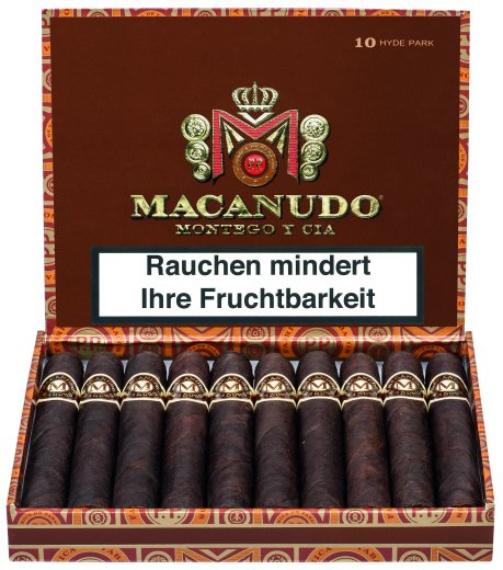 Macanudo Maduro Hyde Park